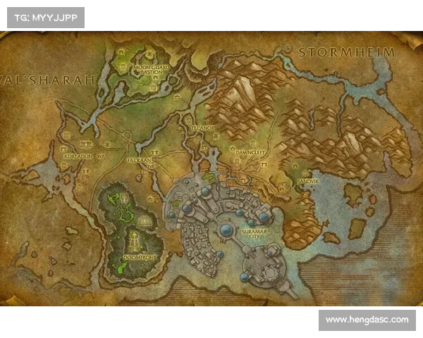 魔兽世界小地图：定位所在地区，一目了然